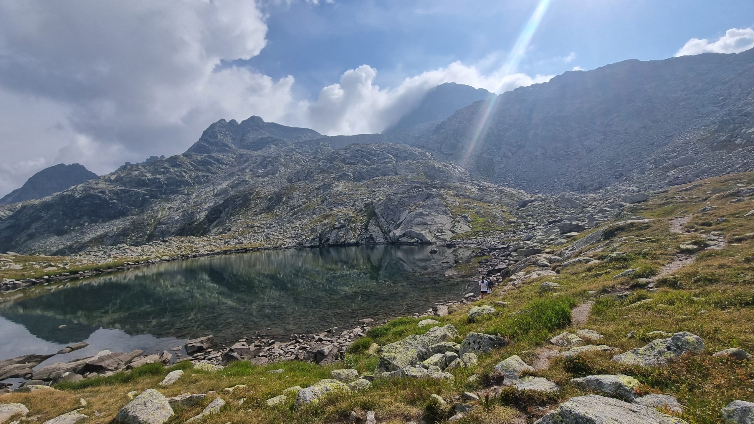 Splügenpass, Bergseeli